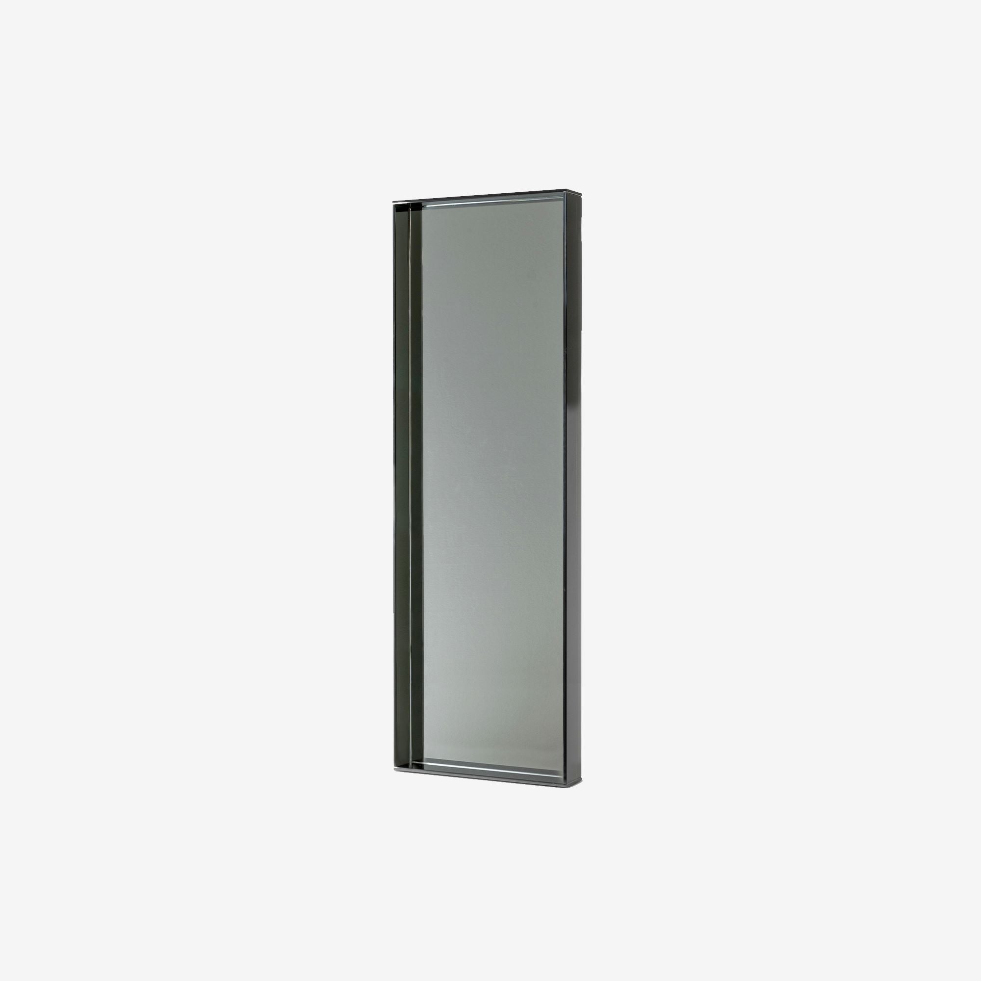Lucent Tall Mirror in Smoke smoked glass