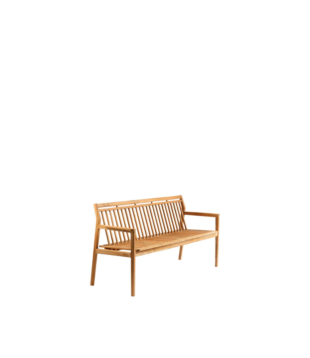M11 Sammen 3-Person garden bench With backrest