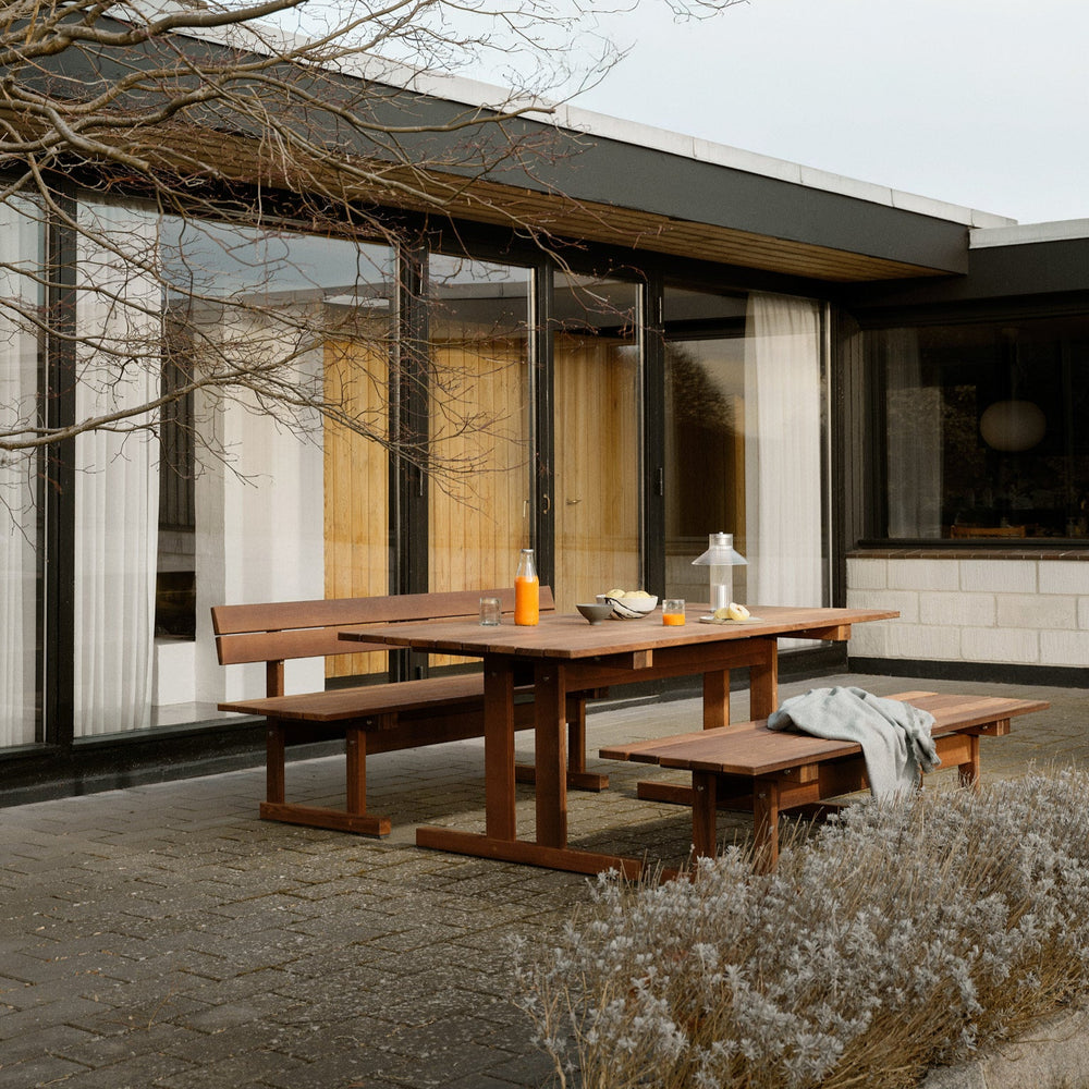 FDB Møbler Ermelunden Bench With out backrest in solid oak, designed by Børge Mogensen