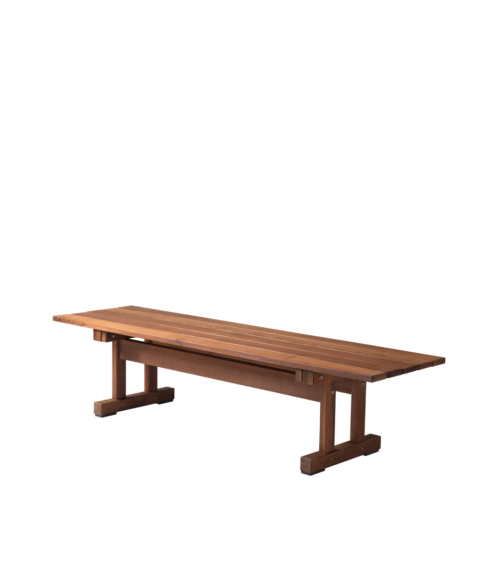 FDB Møbler Ermelunden Bench With out backrest in oiled, designed by Børge Mogensen