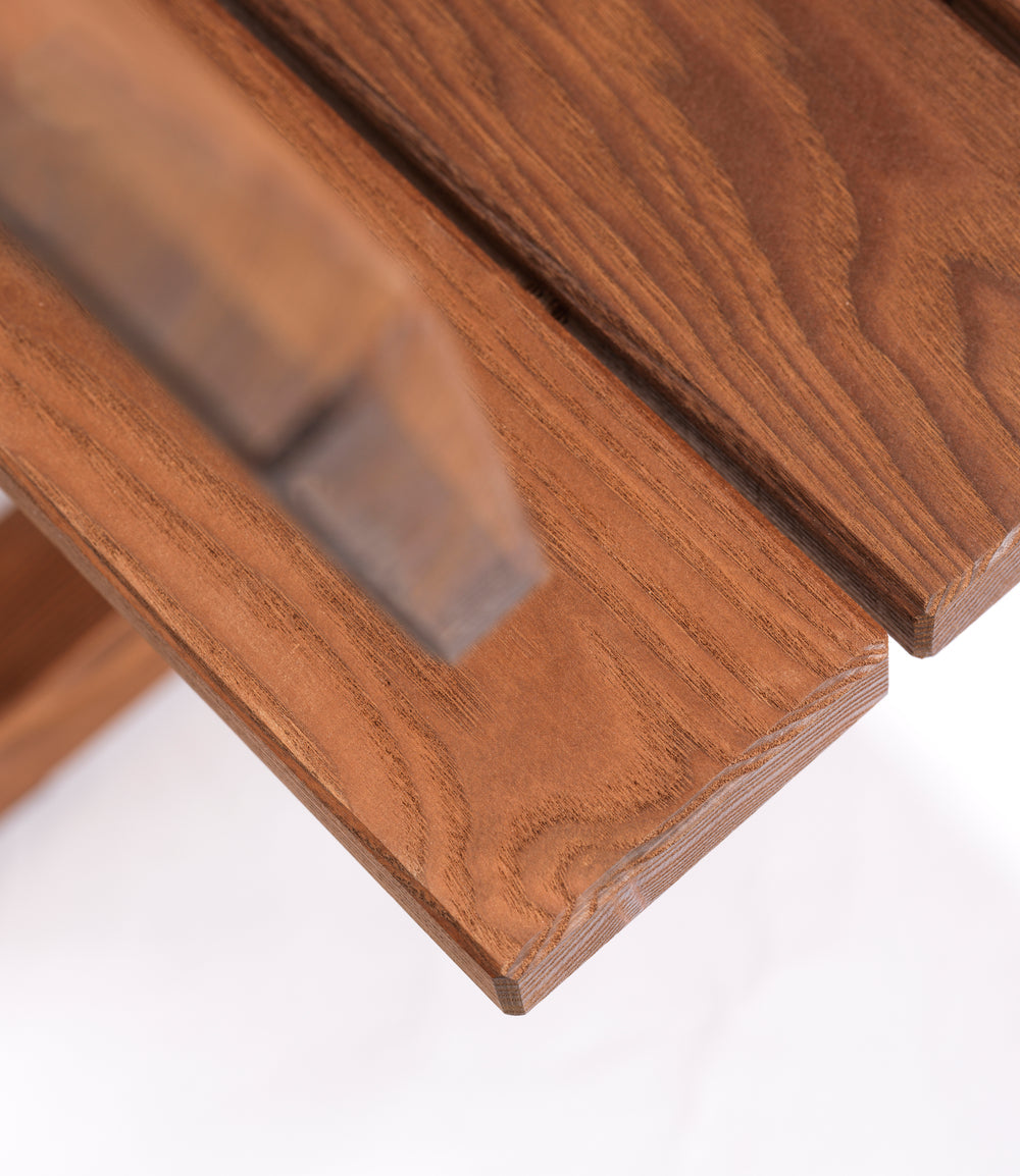 FDB Møbler Ermelunden Bench with backrest in oiled, designed by Børge Mogensen