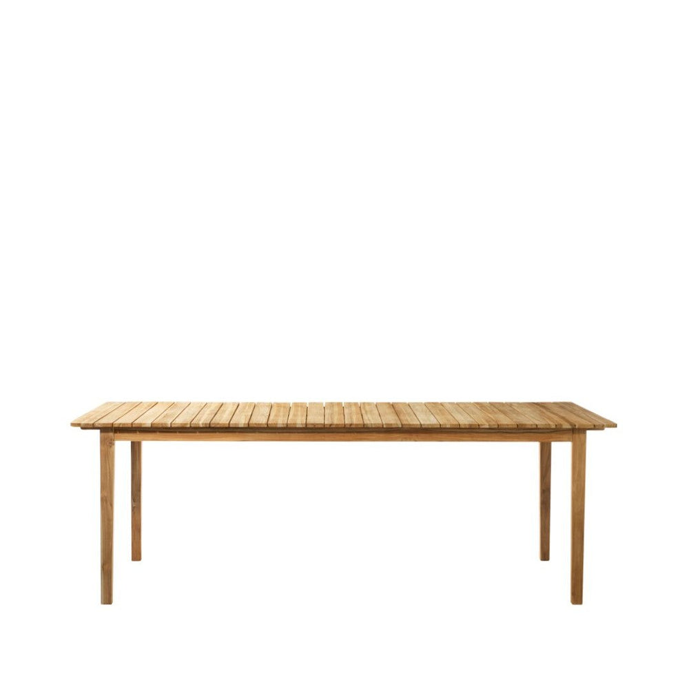 FDB Møbler Sammen Garden Table in natural, designed by Thomas Alken