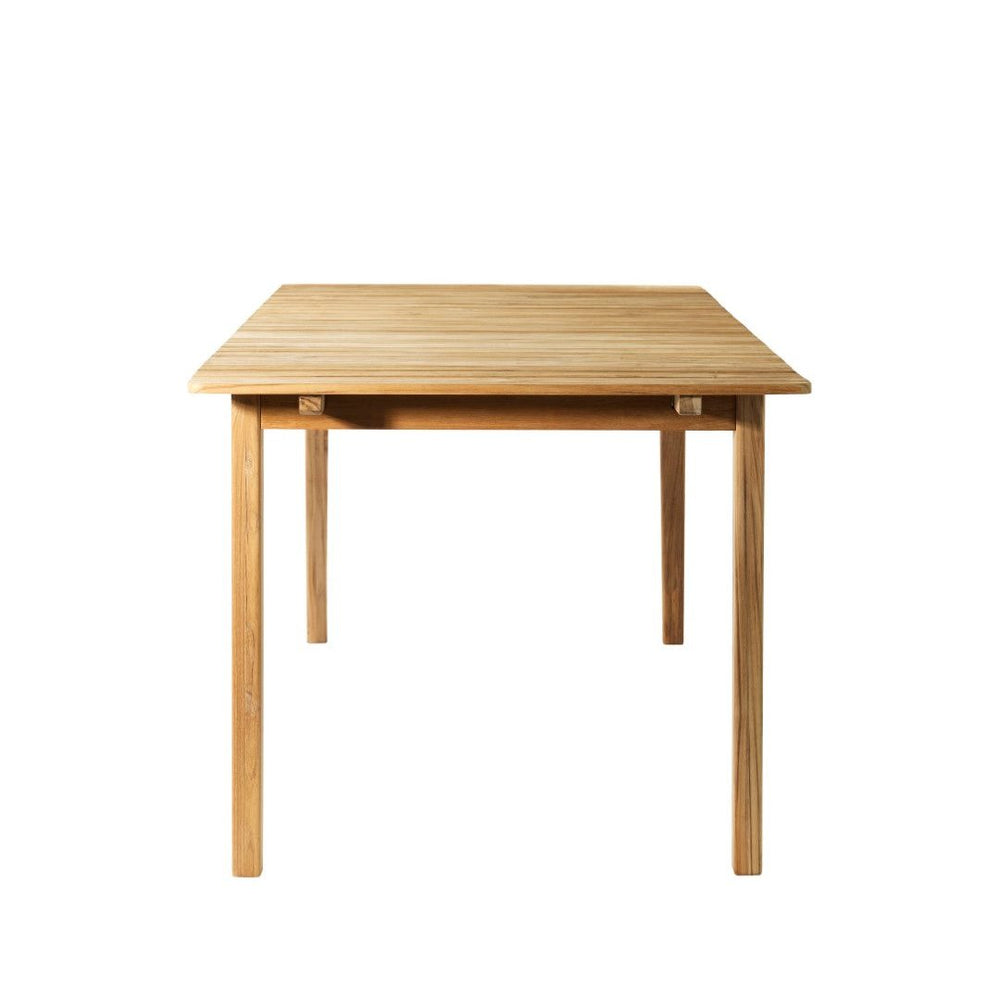 FDB Møbler Sammen Garden Table in natural, designed by Thomas Alken