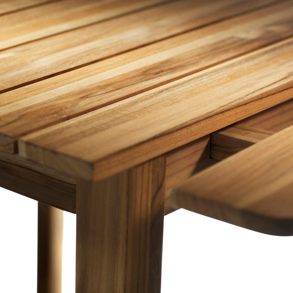 FDB Møbler Sammen Garden Table in natural, designed by Thomas Alken