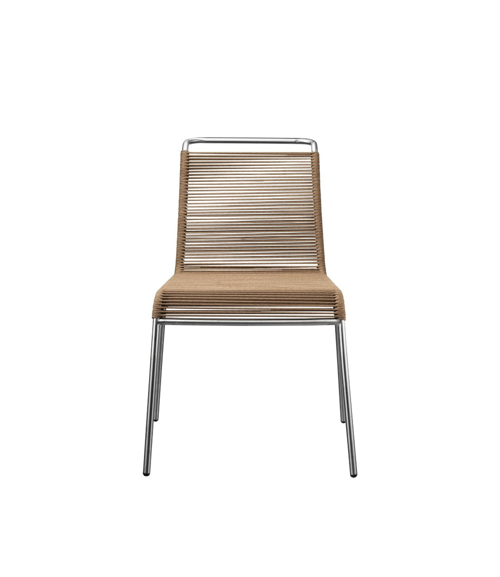 FDB Møbler Teglgaard Cord Chair in solid oak (brown mixed), designed by Thomas Alken