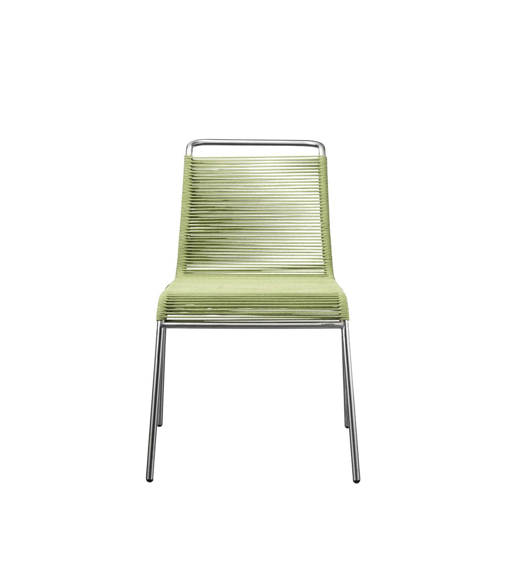 FDB Møbler Teglgaard Cord Chair in solid oak (green mixed), designed by Thomas Alken