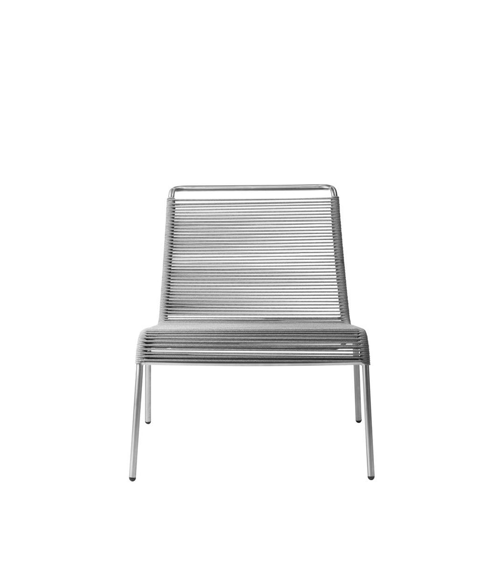 M20L Teglgaard Lounge Cord Chair - Light Grey Mixed