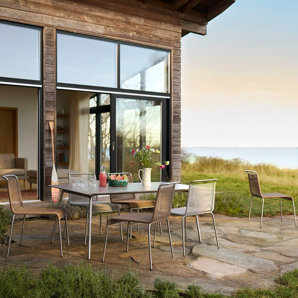 FDB Møbler Teglgaard Garden table in solid oak (stone)