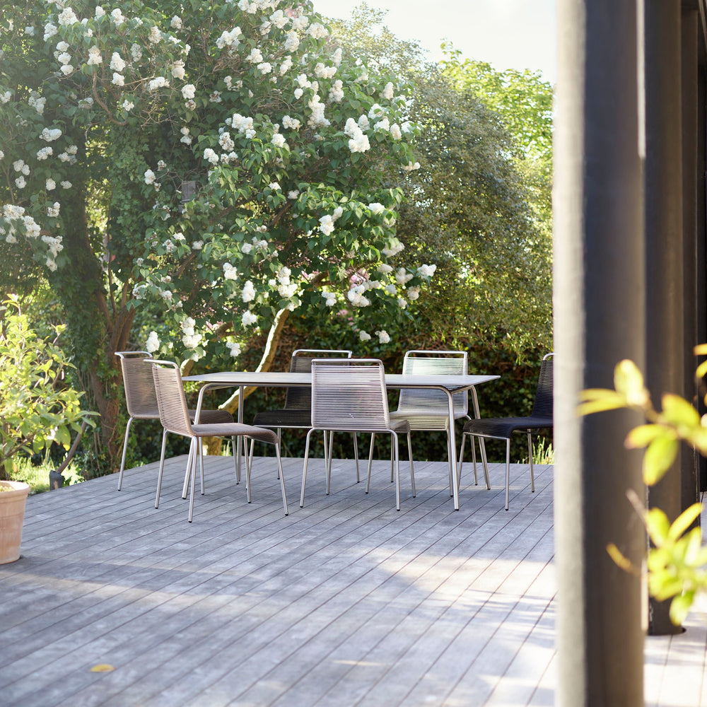 FDB Møbler Teglgaard Garden table in solid oak (stone)