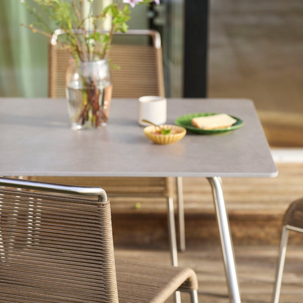 FDB Møbler Teglgaard Garden table in solid oak (stone)