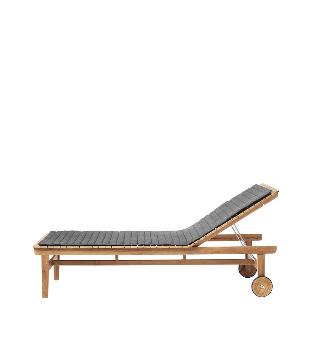FDB Møbler Sammen Seat cushion in solid oak (antracit grey), designed by Thomas Alken