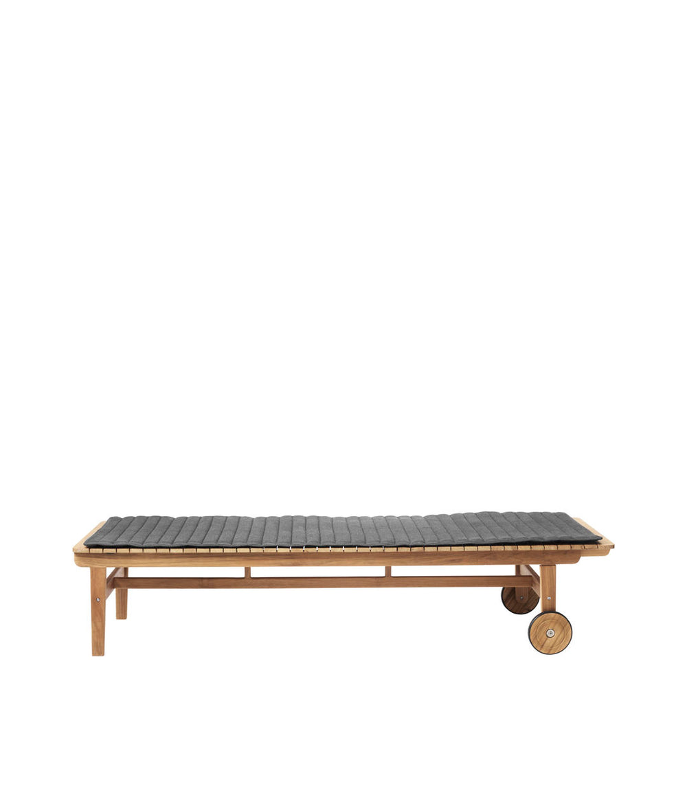 FDB Møbler Sammen Seat cushion in solid oak (antracit grey), designed by Thomas Alken