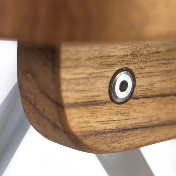 FDB Møbler Lilleø Balcony bench in solid oak, designed by Thomas Alken