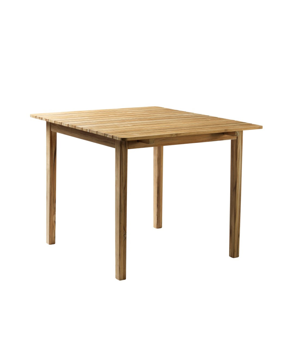 FDB Møbler Sammen Small Garden Table in natural, designed by Thomas Alken