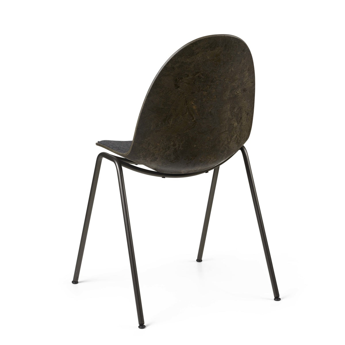 Mater Eternity Side Chair, Matek shell on a recycled steel frame