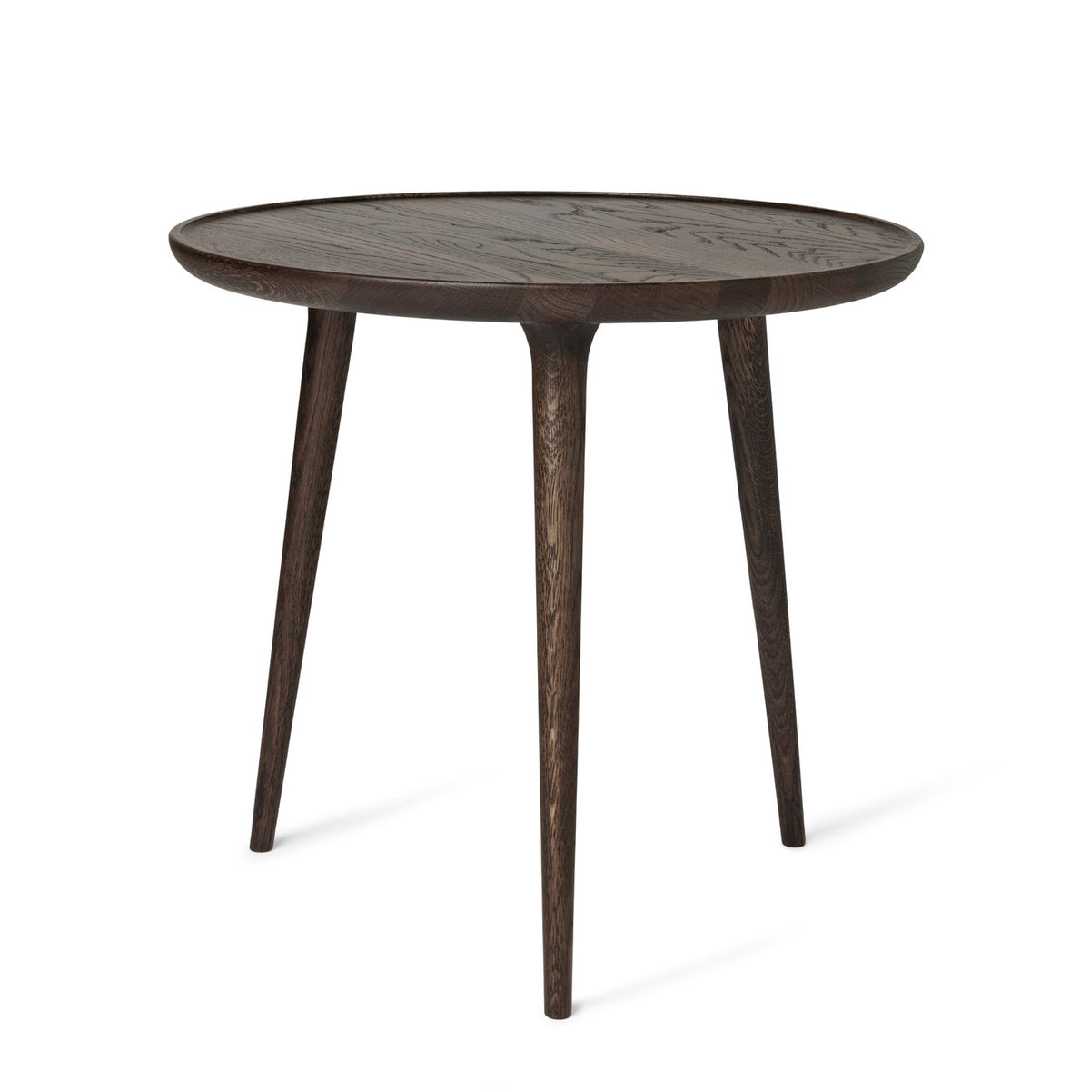 Mater Accent Side Table X Large in Sirka Grey stain, solid FSC-certified oak