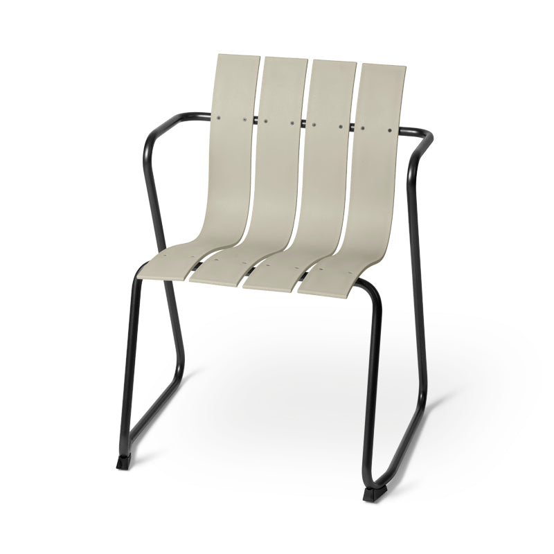 Mater Ocean Chair in Sand, recycled ocean waste plastic