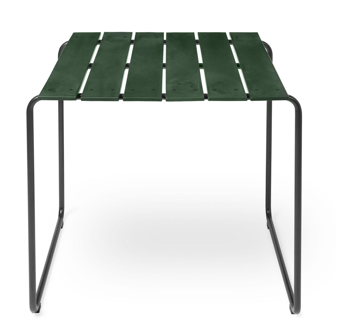 Mater Ocean 2 Person Dining Table in Green, recycled pharma plastic waste