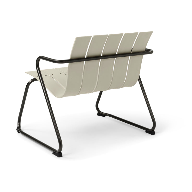 Mater Ocean Lounge Chair in Sand, recycled ocean waste plastic