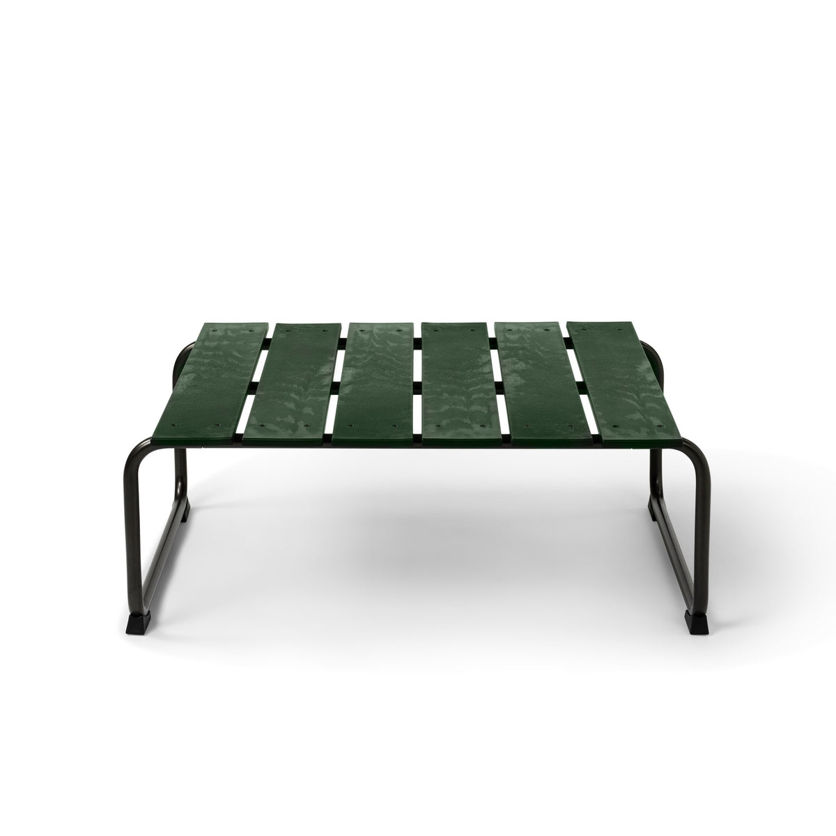 Mater Ocean Lounge Table in Green, recycled pharma plastic waste