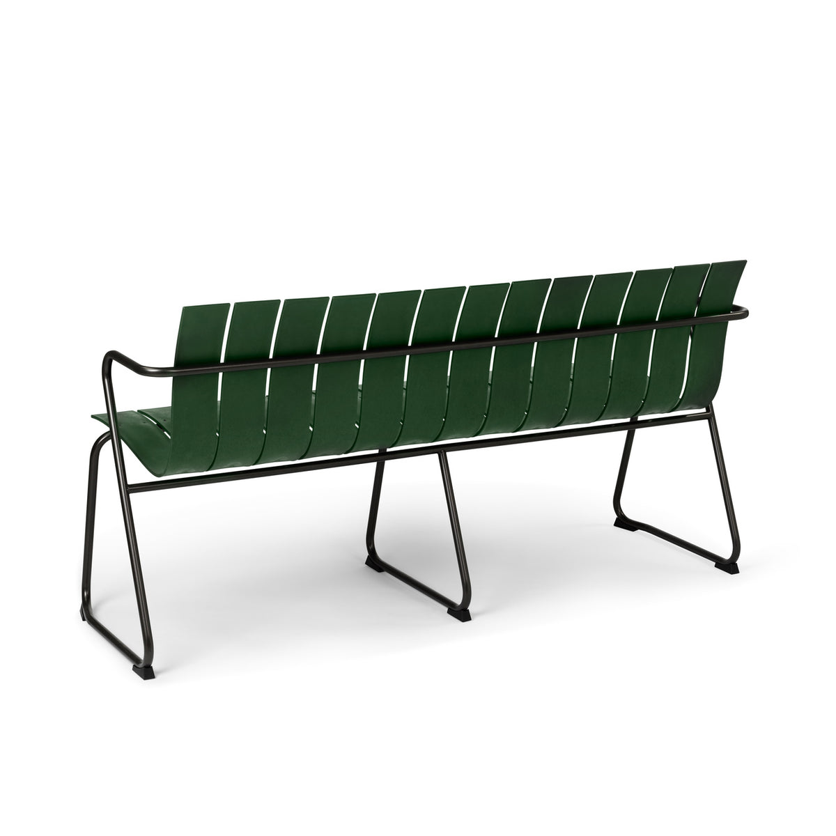 Mater Ocean Bench in Green, recycled pharma plastic waste