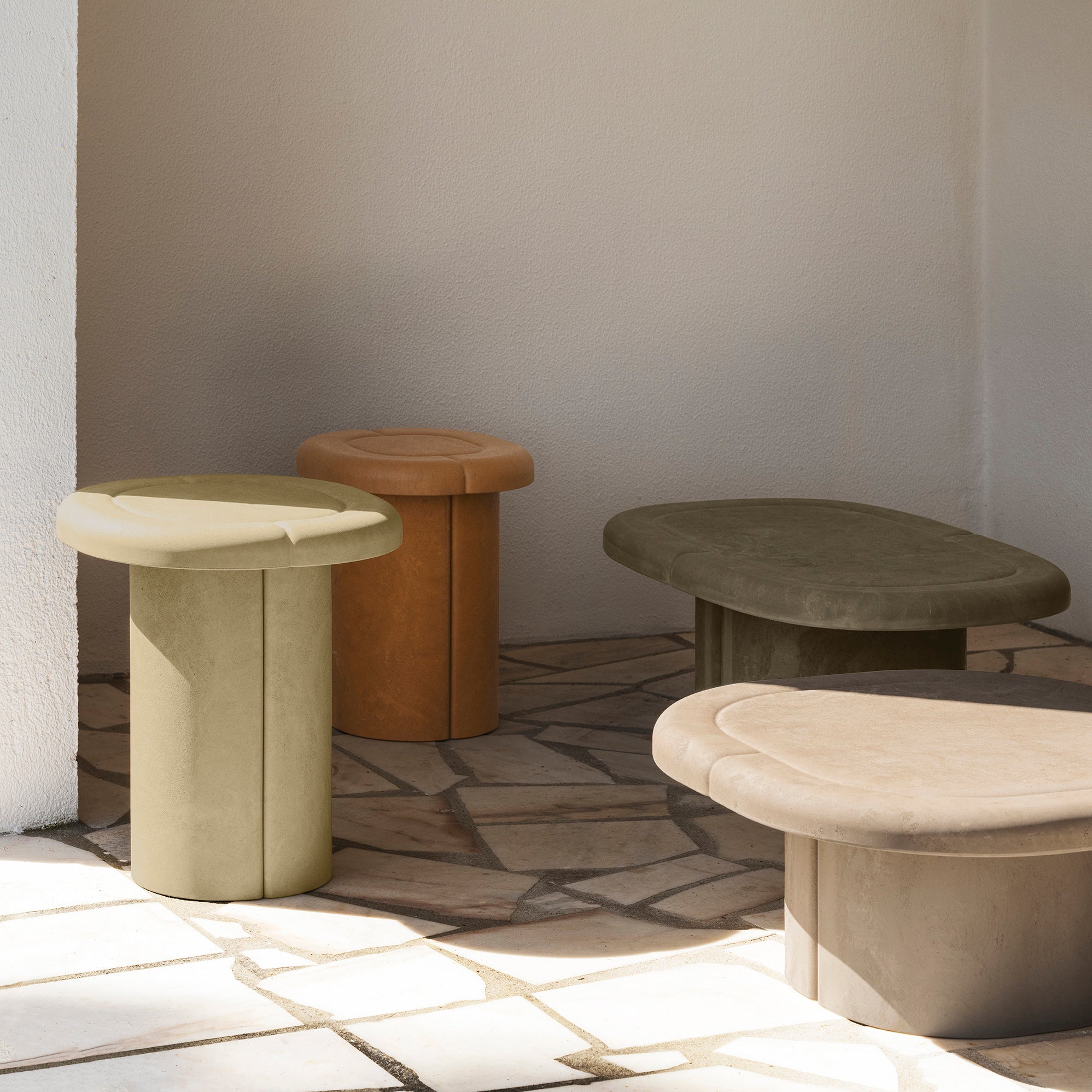 Mater Alder Stool in solid wood