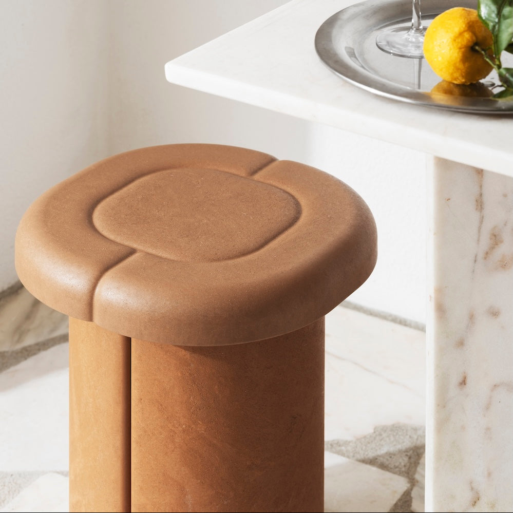 Mater Alder Stool in solid wood, B Corp certified Danish design
