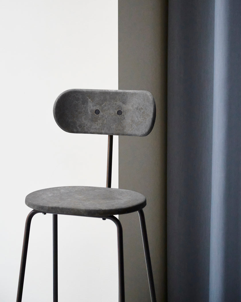 Earth Stool with Backrest
