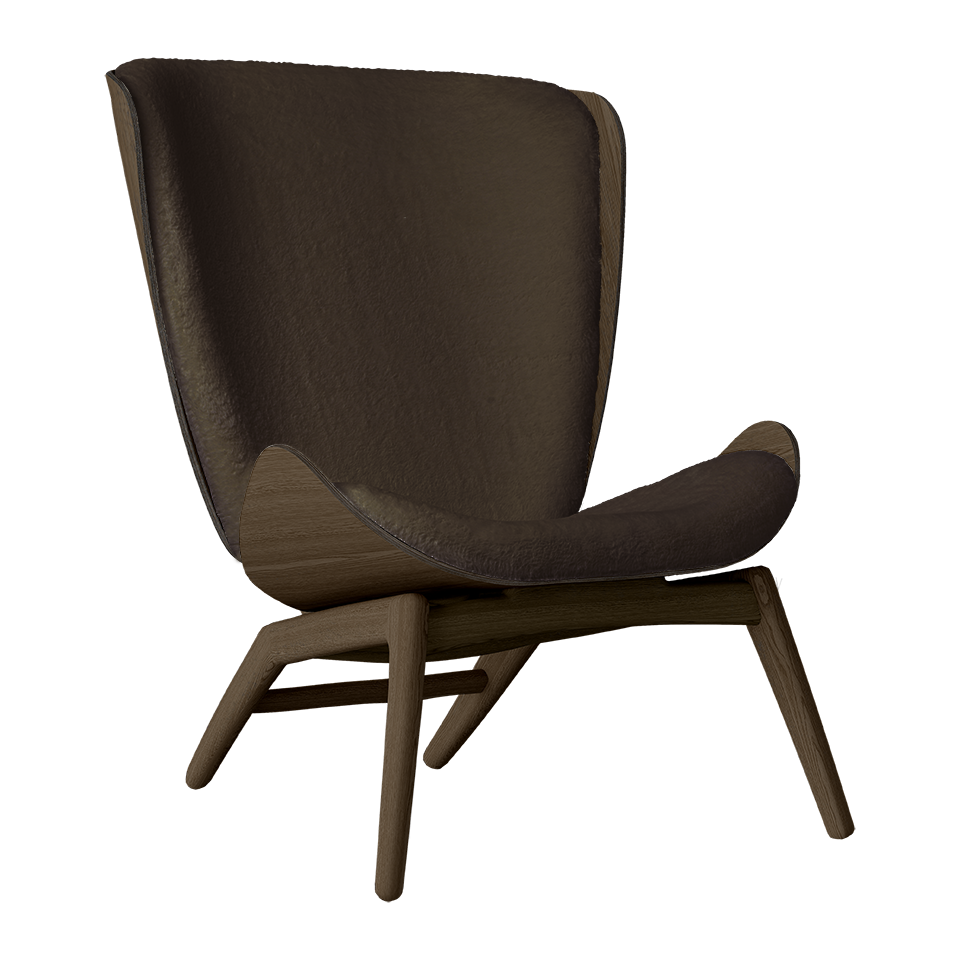 UMAGE The Reader Wing Chair, Dark Oak