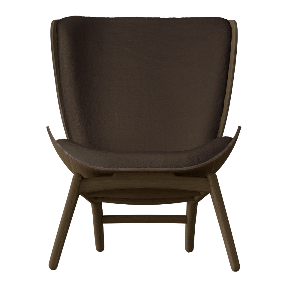 UMAGE The Reader Wing Chair, Dark Oak