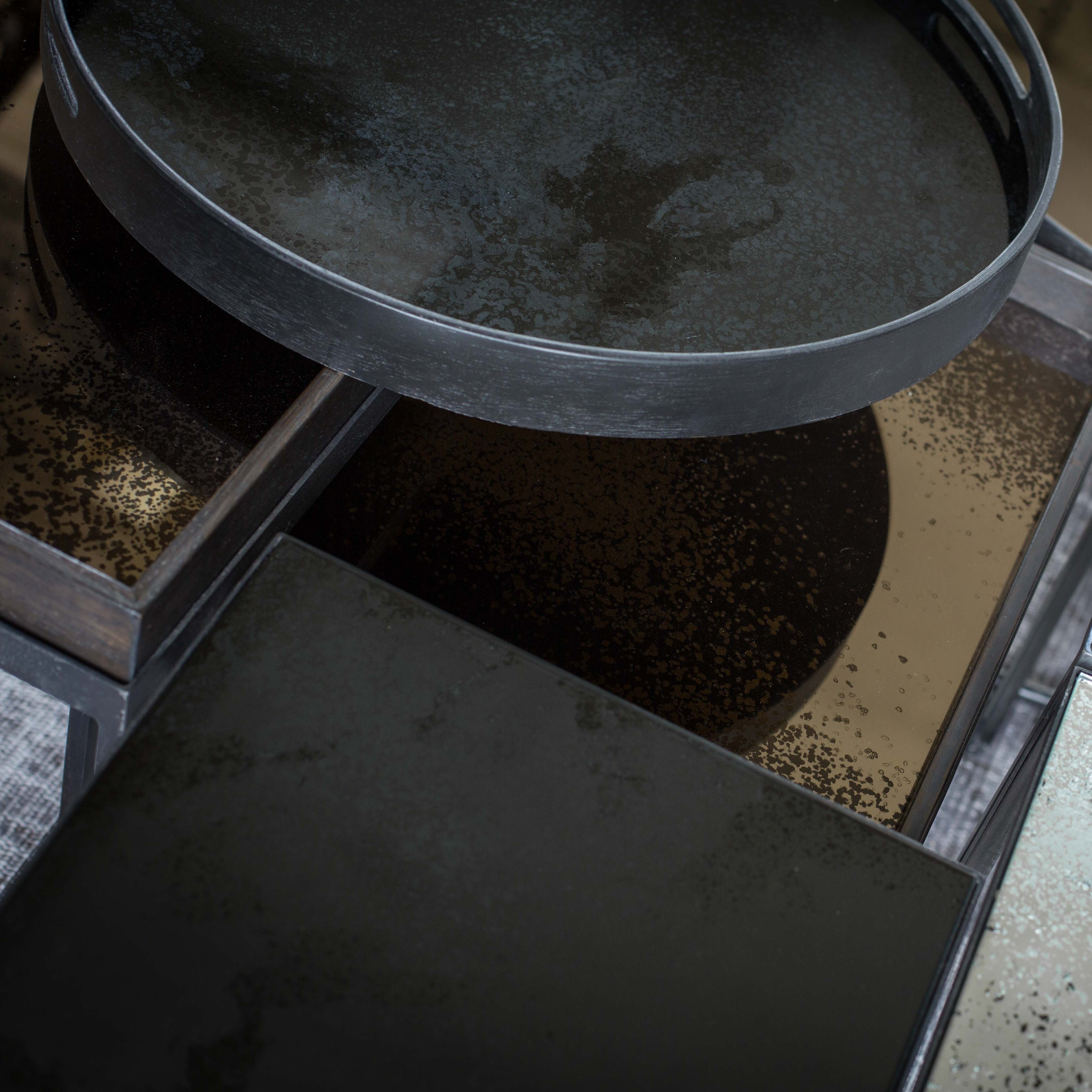 Aged Mirror Tray