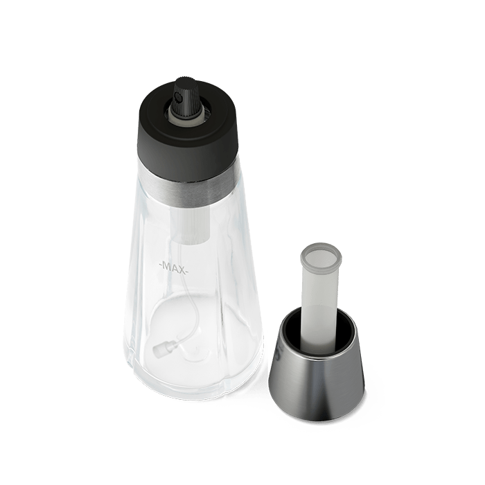Rosendahl GC Oil Spray - 4.7 oz black/steel in black steel, designed by Erik Bagger, Danish design heritage.