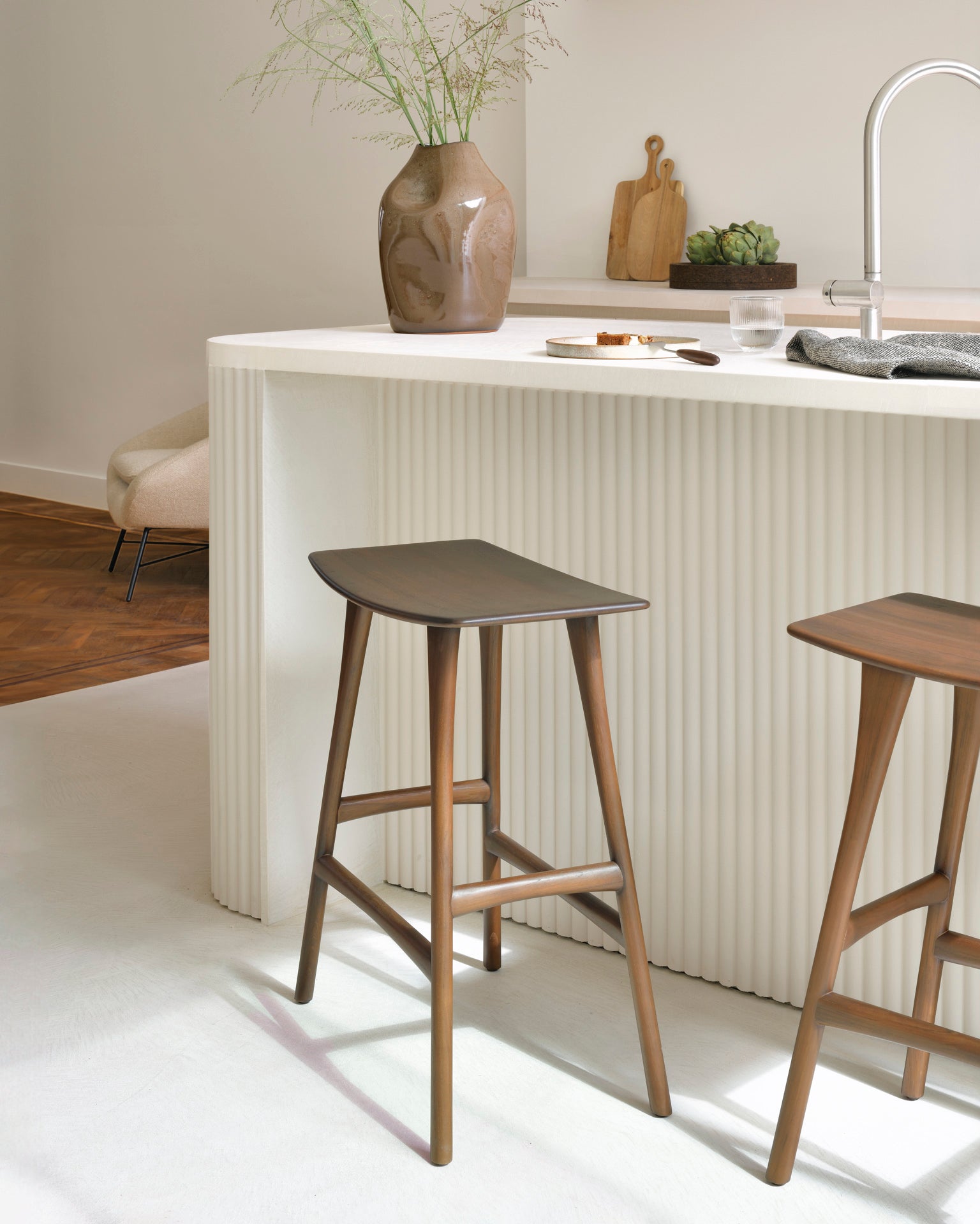 Osso Stool - Teak