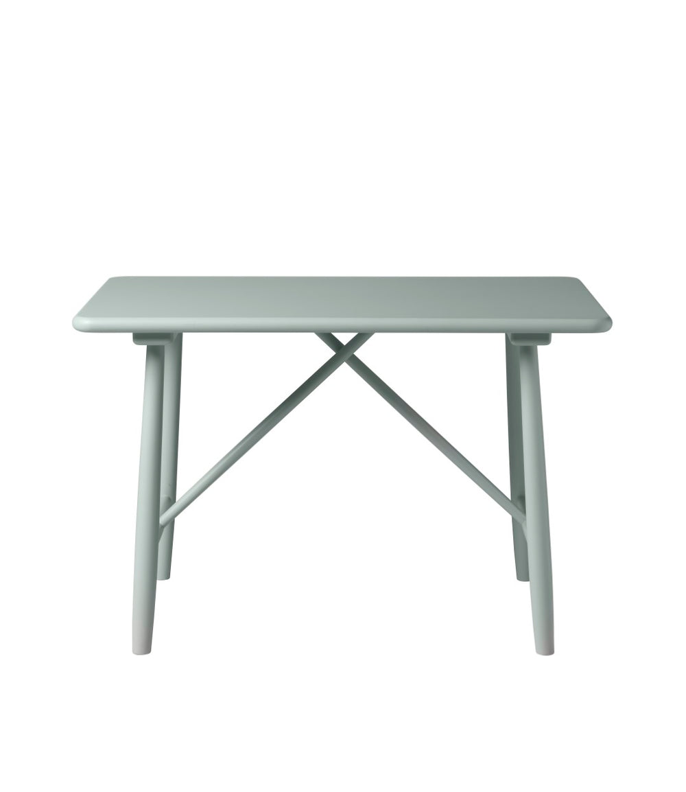 FDB Møbler Children's table in solid beech (red), designed by Børge Mogensen