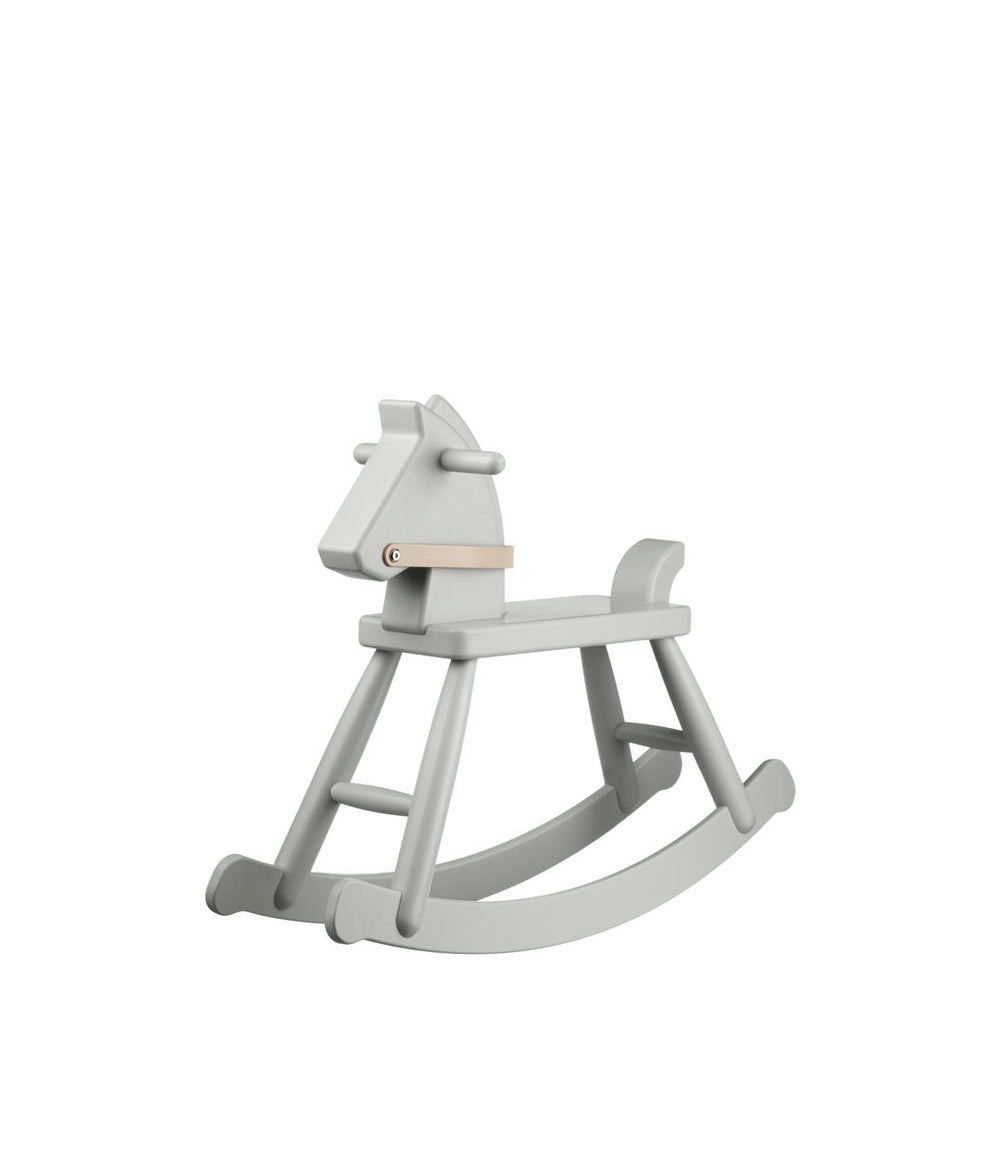 FDB Møbler Children rocking horse in solid beech, designed by Børge Mogensen
