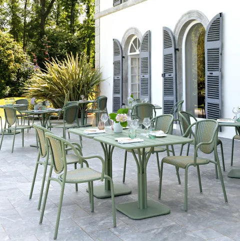 Fermob Luxembourg 31.5" Square Pedestal Table
