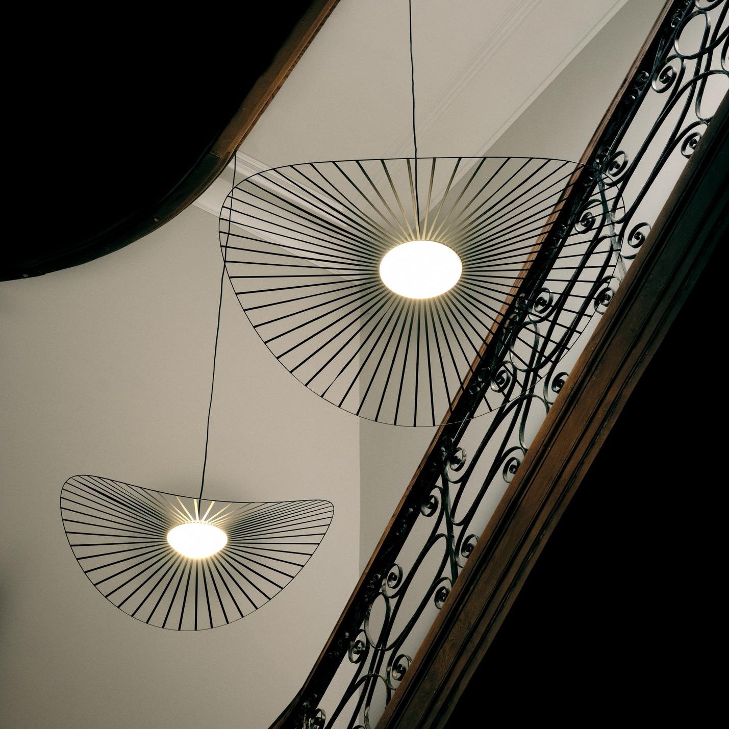Petite Friture Vertigo Nova Pendant styled in a designer interior, designed by Constance Guisset
