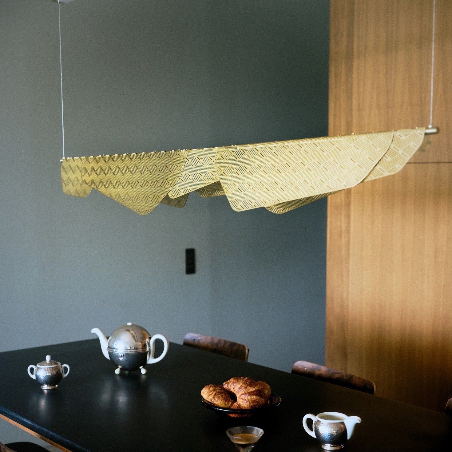 Petite Friture Mediterranea Pendant Light styled in a designer interior