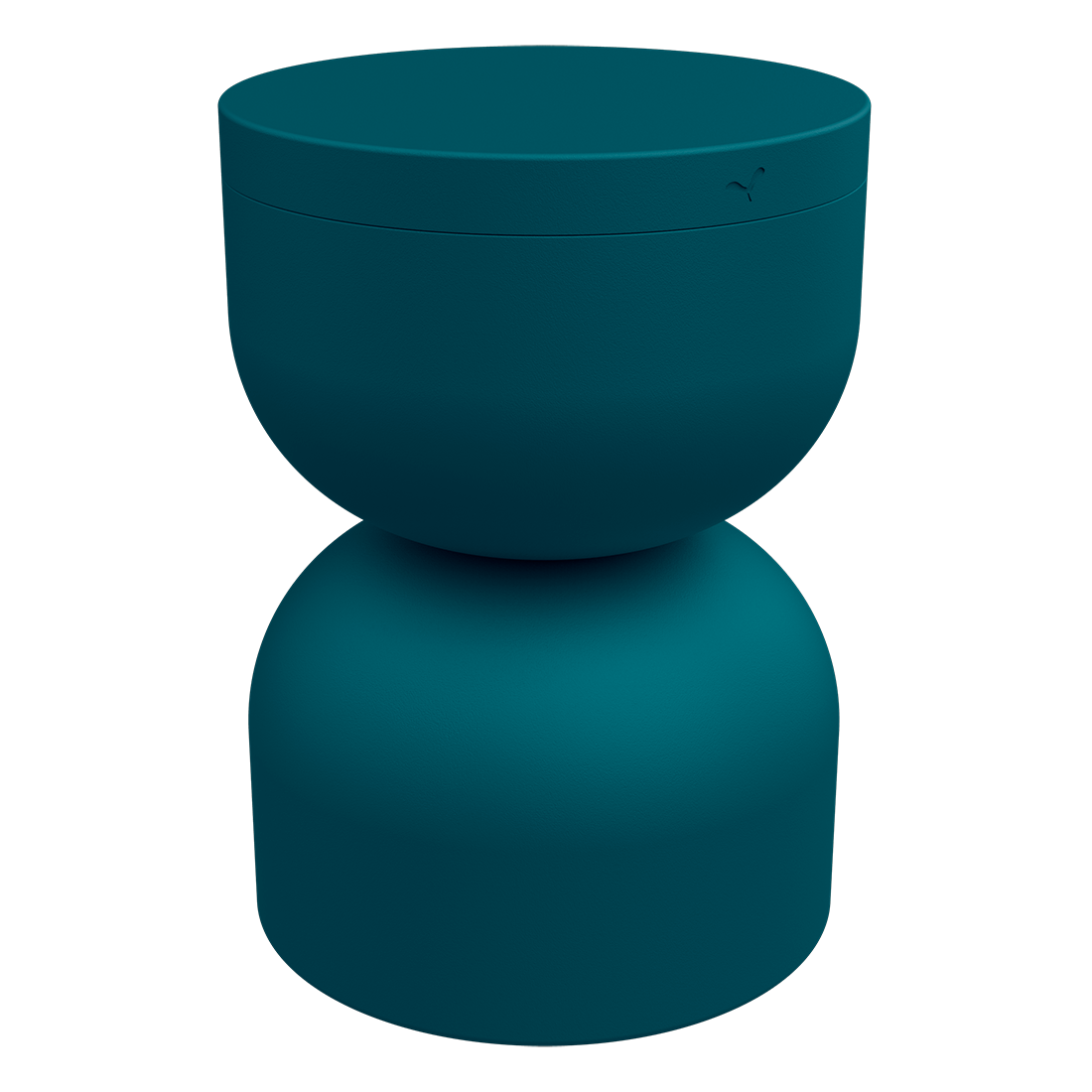 Fermob Piapolo Side Table in Acapulco Blue - Fermob Outdoor Furniture