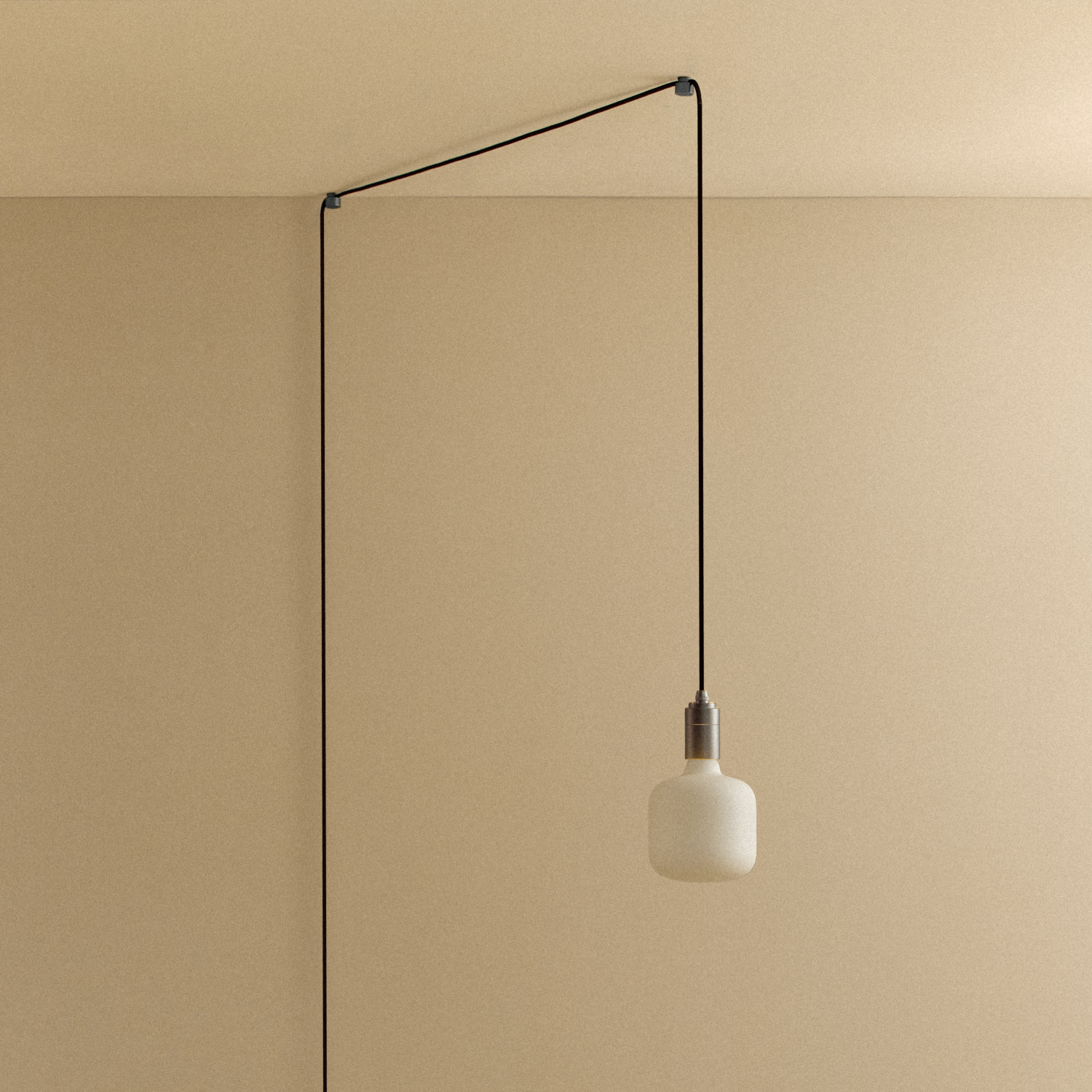 Oblo Plug-In Pendant in Graphite by Tala — additional detail view