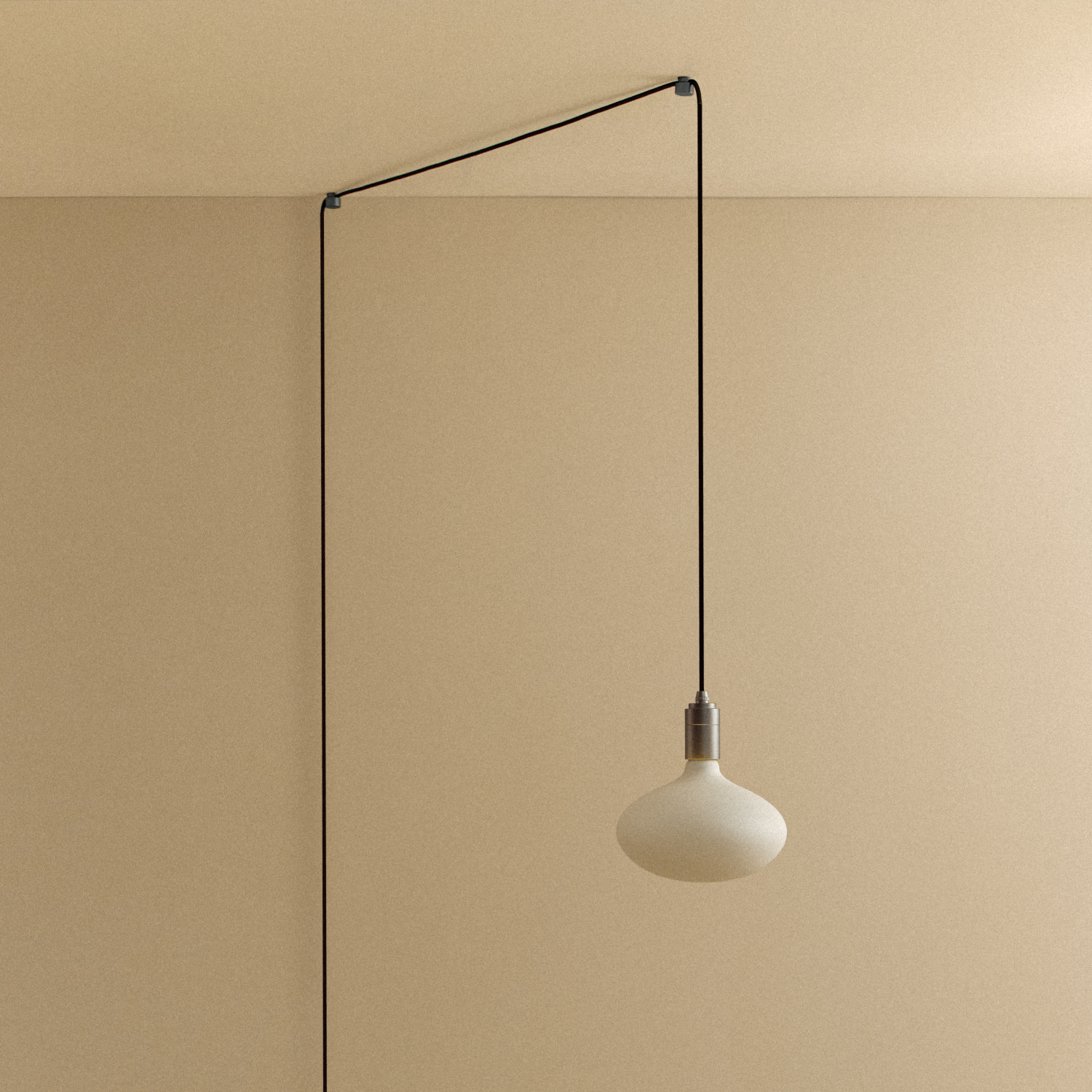 Oval II Plug-In Pendant by Tala — graphite finish, unlit