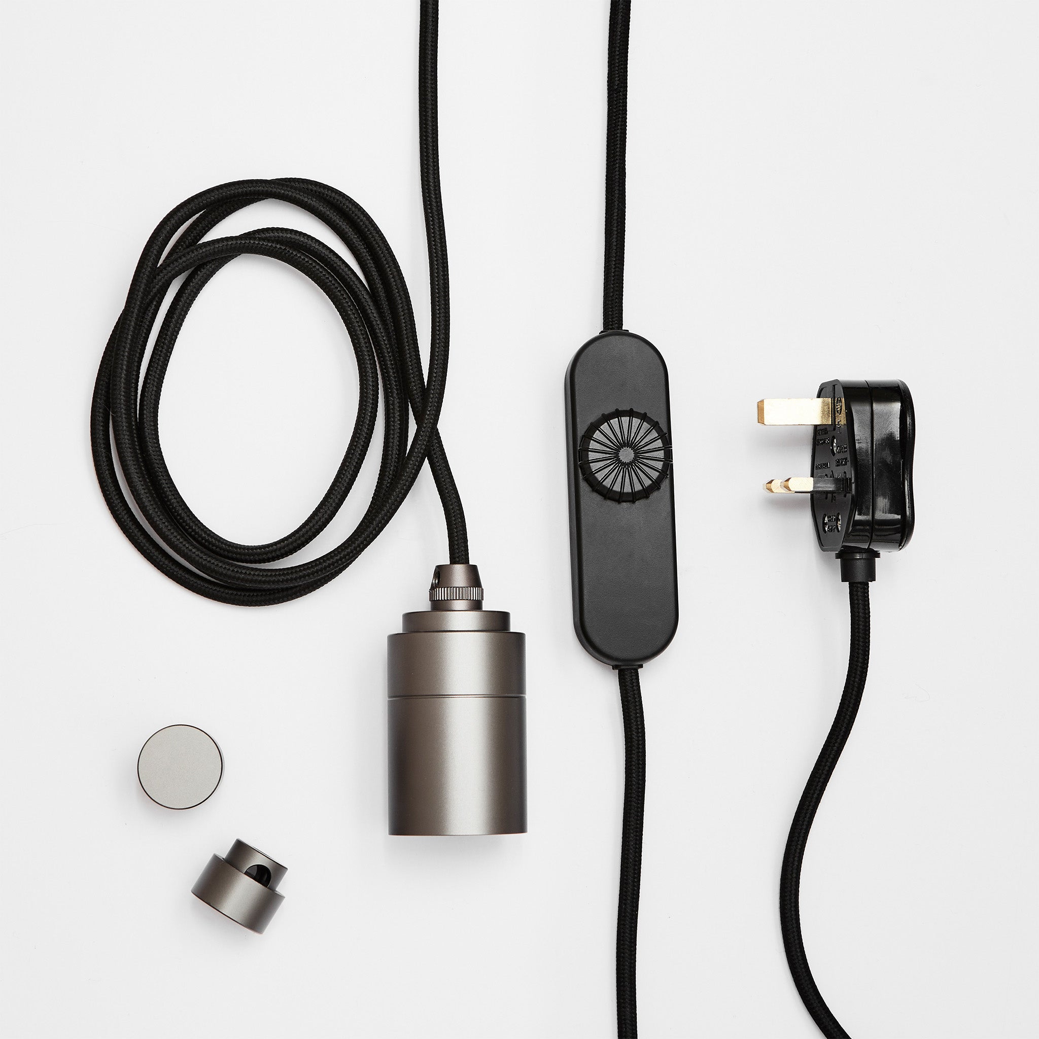 Tala Plug-In Pendant in Graphite — accessories detail