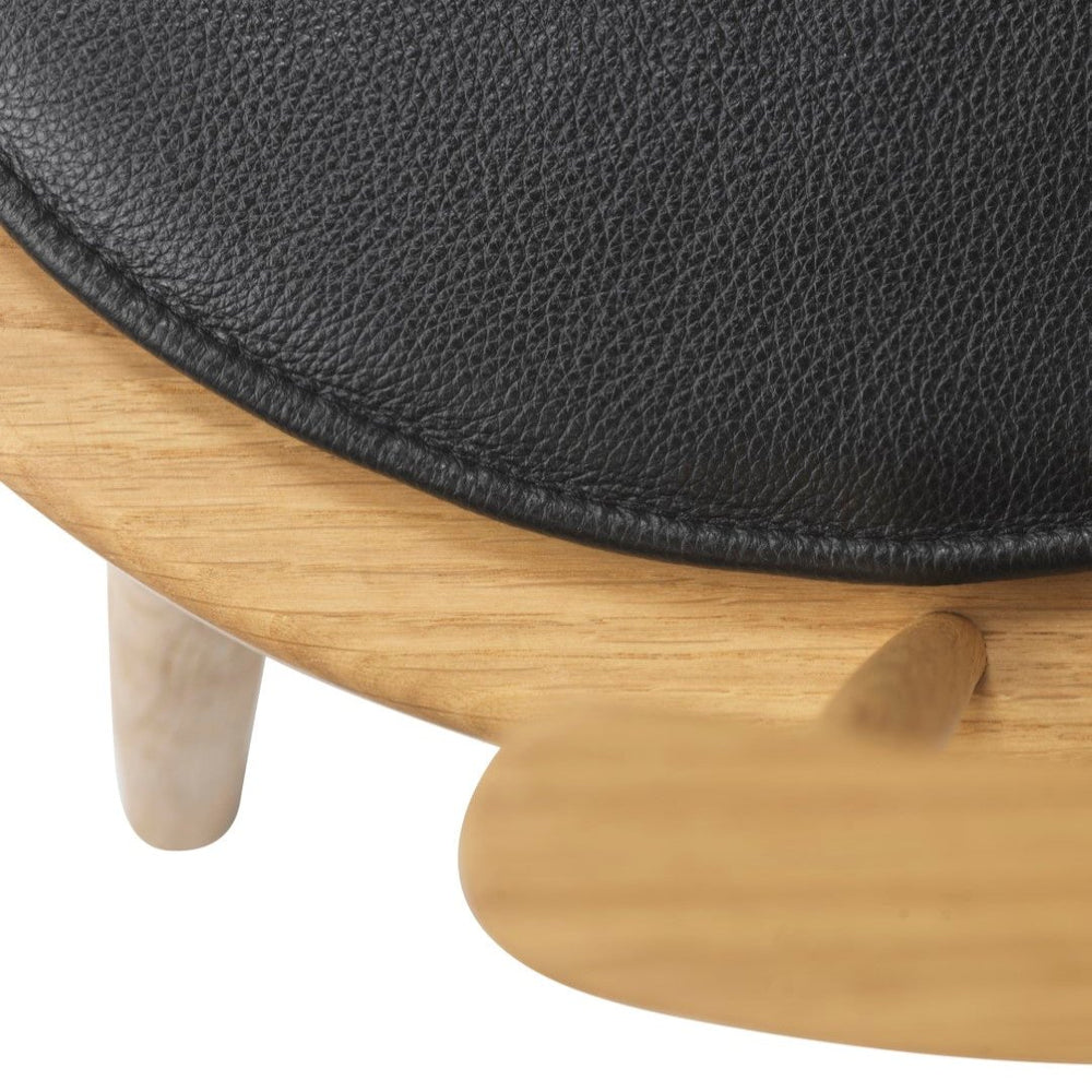 FDB Møbler Nøje Seat cushion in leather