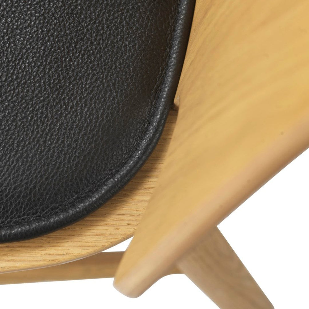 FDB Møbler Nøje Seat cushion in leather