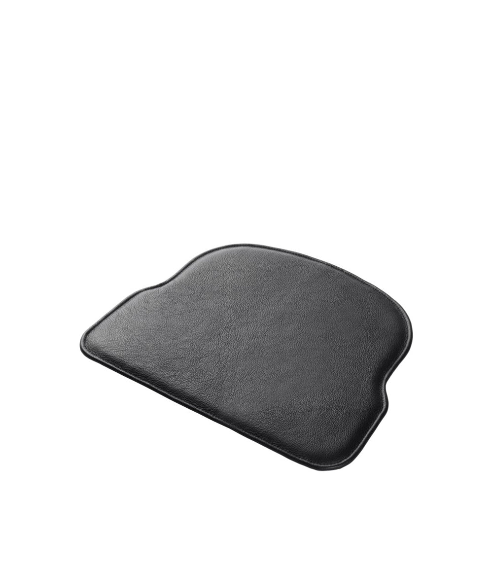 FDB Møbler Nøje Seat cushion in black-stained leather