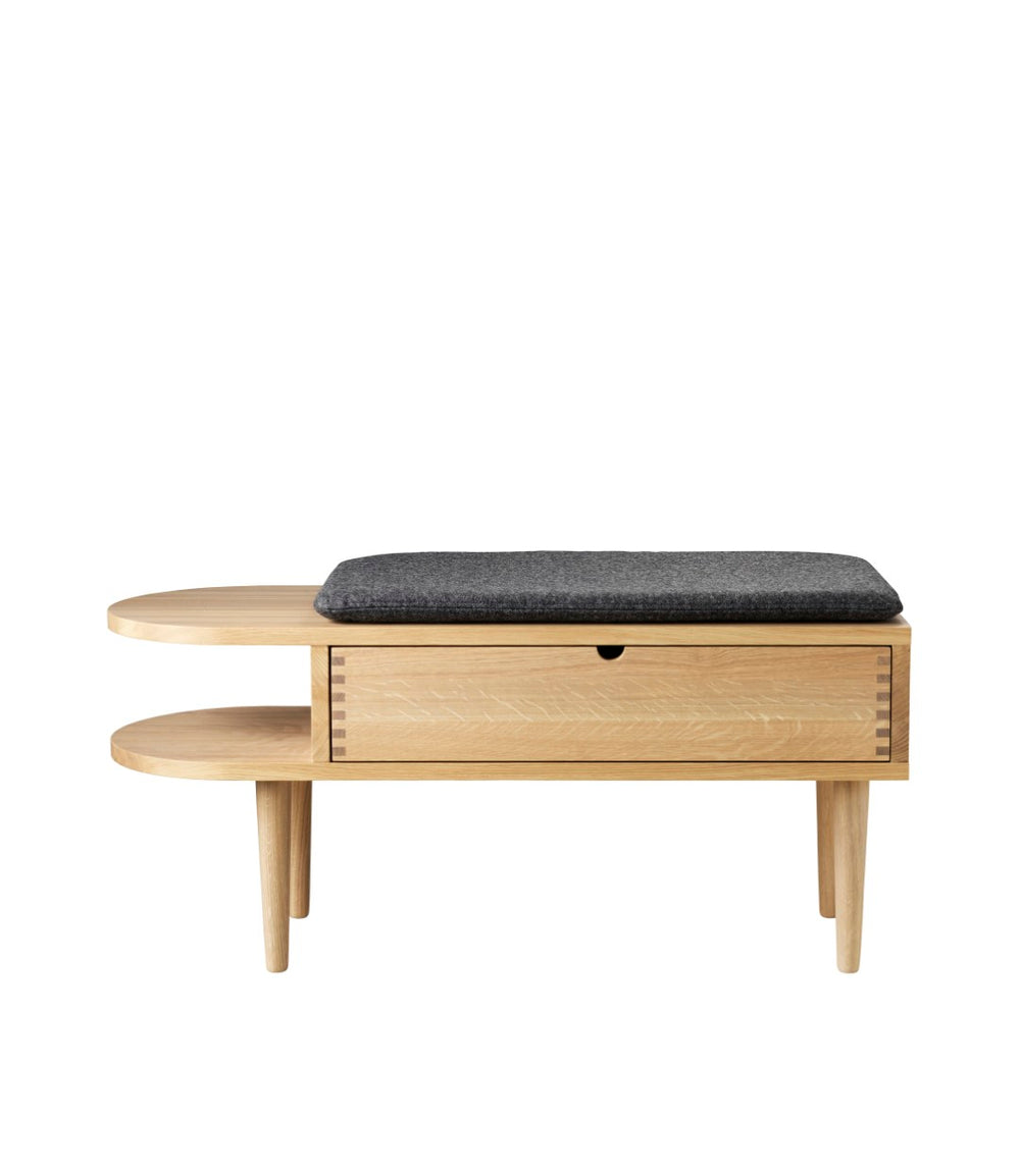 FDB Møbler Seat cushion in grey