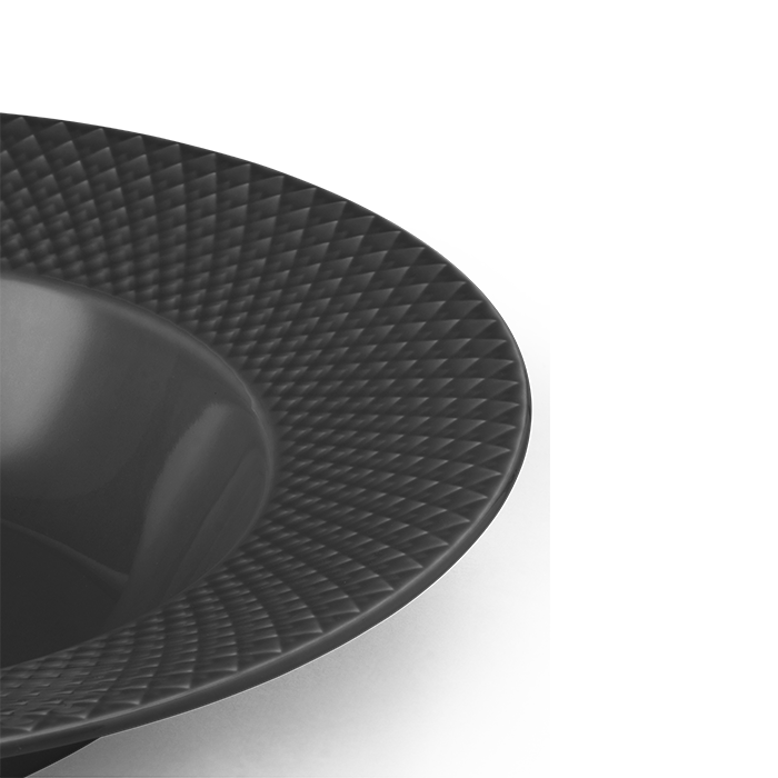 Lyngby Porcelæn Rhombe Earth Plate