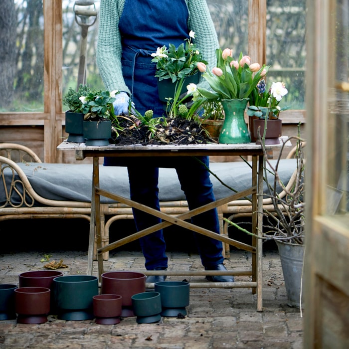 Recycled Flower Pots