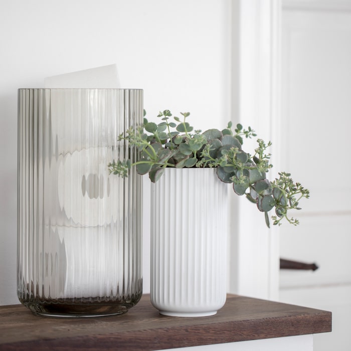 Lyngby Porcelain White Vases