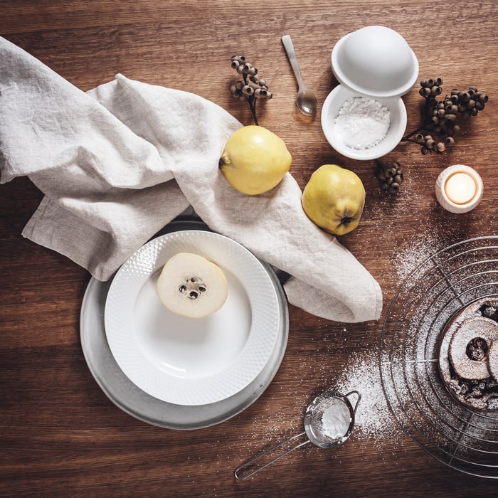 Lyngby Porcelain Rhombe Plates